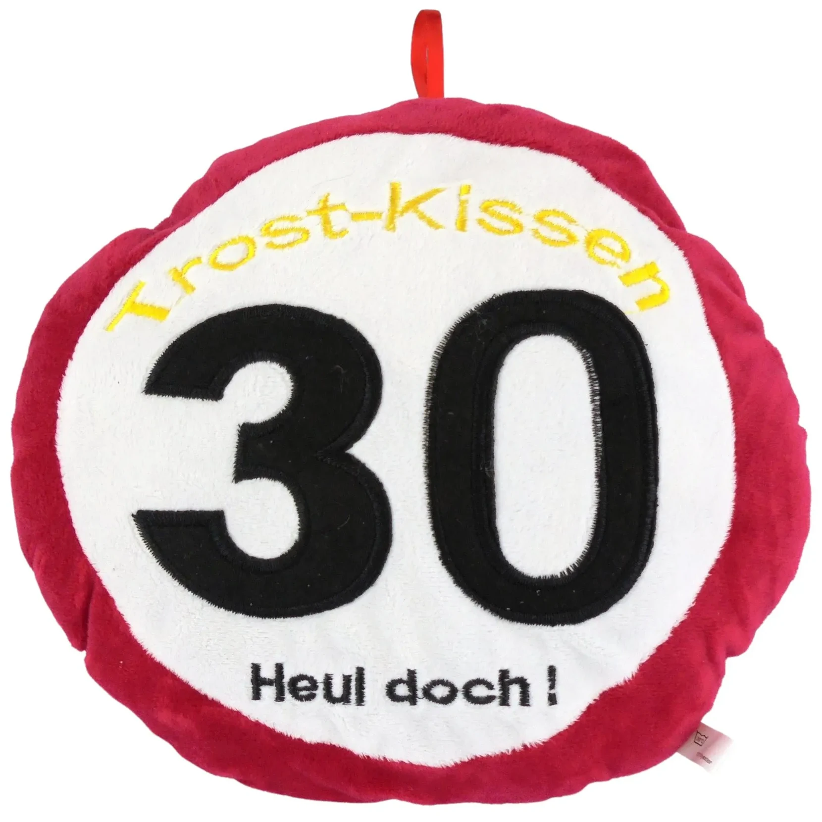 Kissen - 30. Geburtstag "Verkehrsschild"