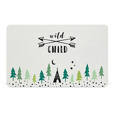 ppd Frühstücksbrettchen "Wild Child"