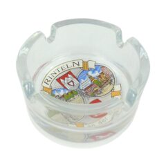 4-Schlitz Glasaschenbecher