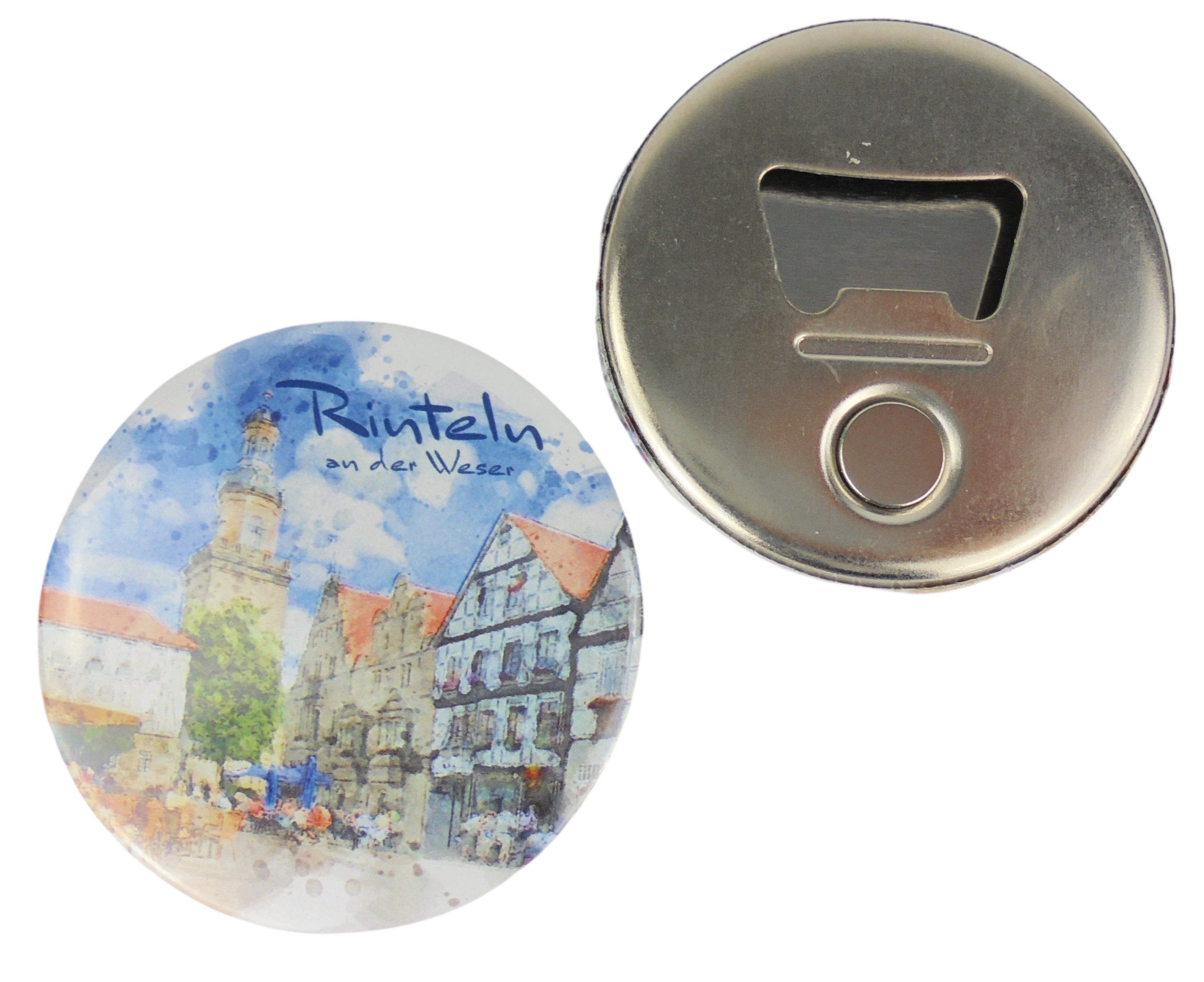 Magnet mit Flaschenöffner "Rinteln an der Weser"