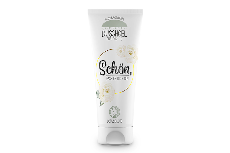 Geschenk für Dich - Duschgel "Schön" - Lovely Greetings