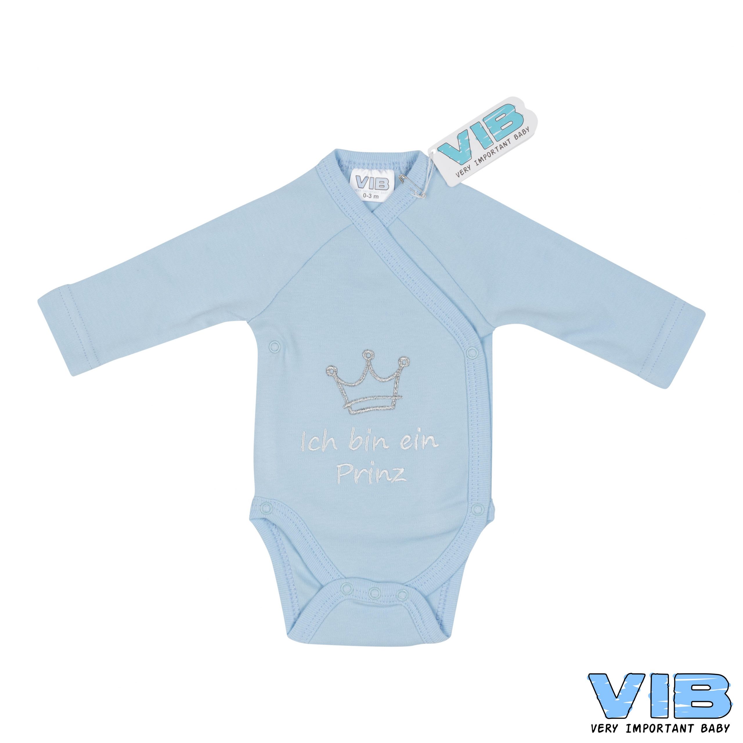 VIB – Wickel-Strampler “Ich bin ein Prinz”