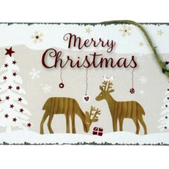 Weihnachts-Schild