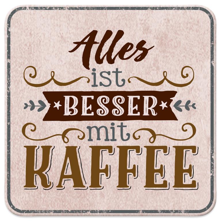 Sheepworld Untersetzer "Alles ist besser..."