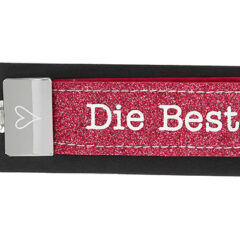 Glücksfilz Anhänger in Pink