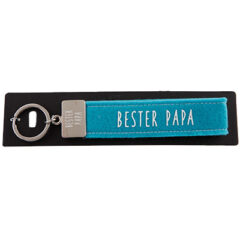 Glücksfilz Anhänger in türkis