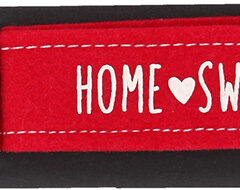 Glücksfilz Anhänger in rot