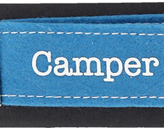 Glücksfilz Anhänger in blau