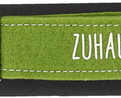 Glücksfilz Anhänger in grün