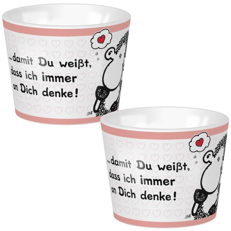 Sheepworld Eierbecher "Denke an Dich"