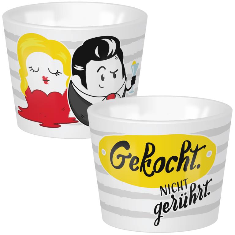 Sheepworld Eierbecher "Gekocht nicht gerührt"