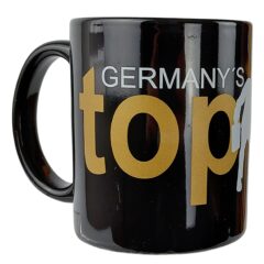 Rahmenlos Tasse in schwarz