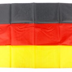 Deutschland-Flagge mit Metall-Ösen