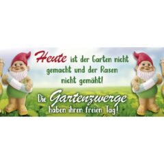 Emaille Becher mit Spruch