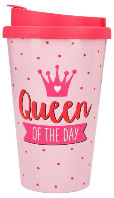 To-Go-Becher mit Spruch - Queen of the Day