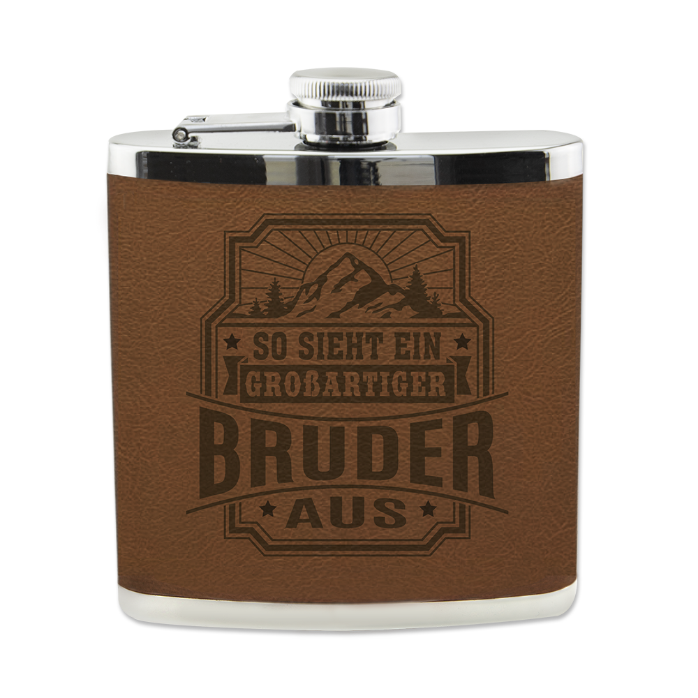 Echter Kerl Flachmann - Bruder