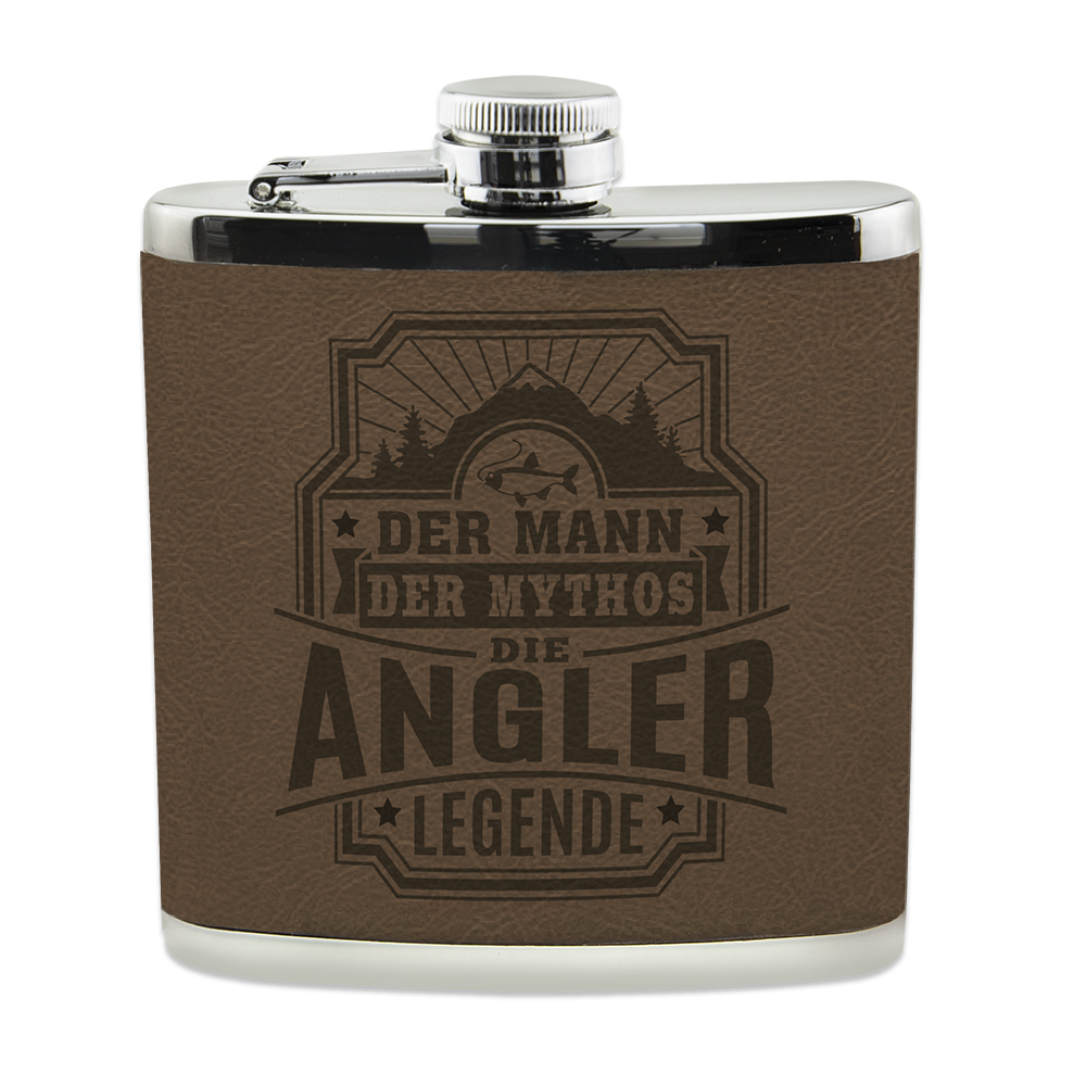 Echter Kerl Flachmann - Angler