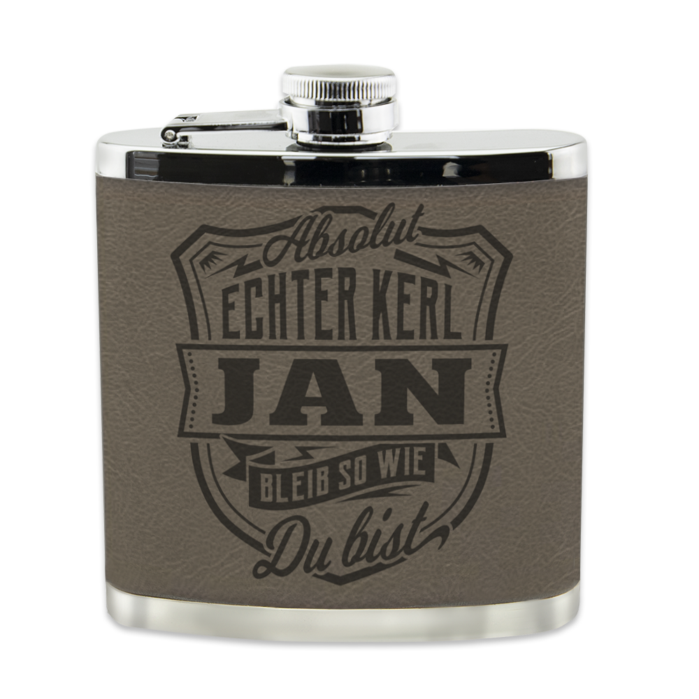 Echter Kerl Flachmann - Jan