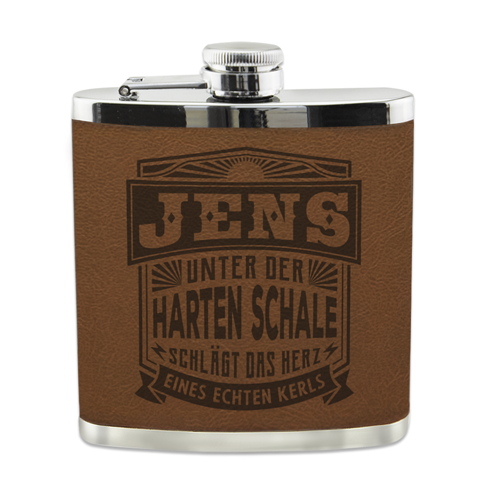 Echter Kerl Flachmann - Jens