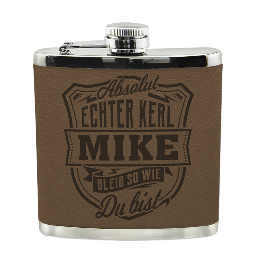Echter Kerl Flachmann - Mike
