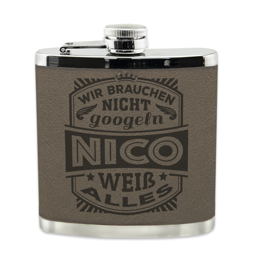 Echter Kerl Flachmann - Nico