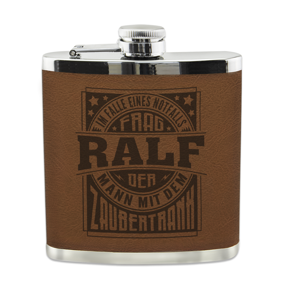 Echter Kerl Flachmann - Ralf