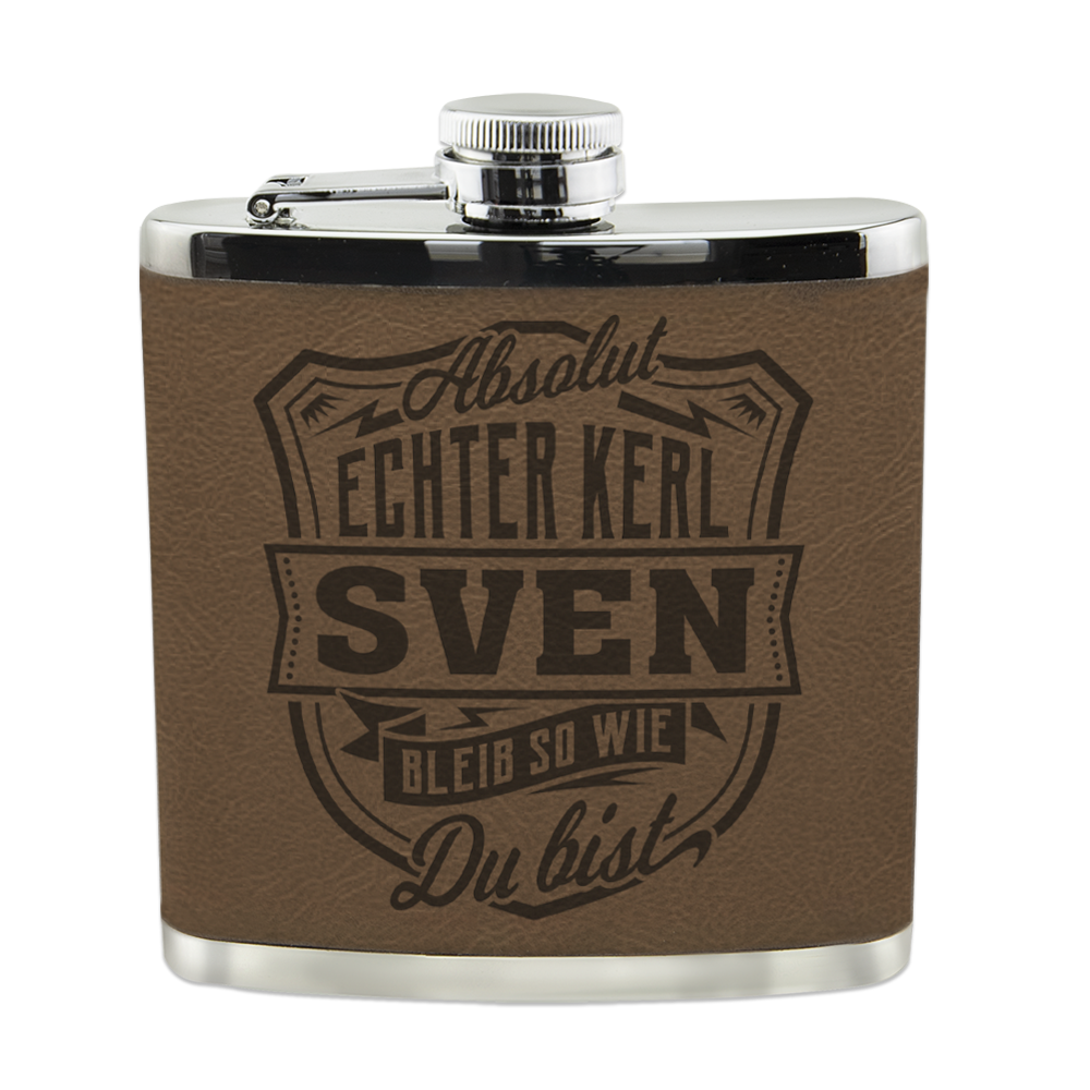 Echter Kerl Flachmann - Sven