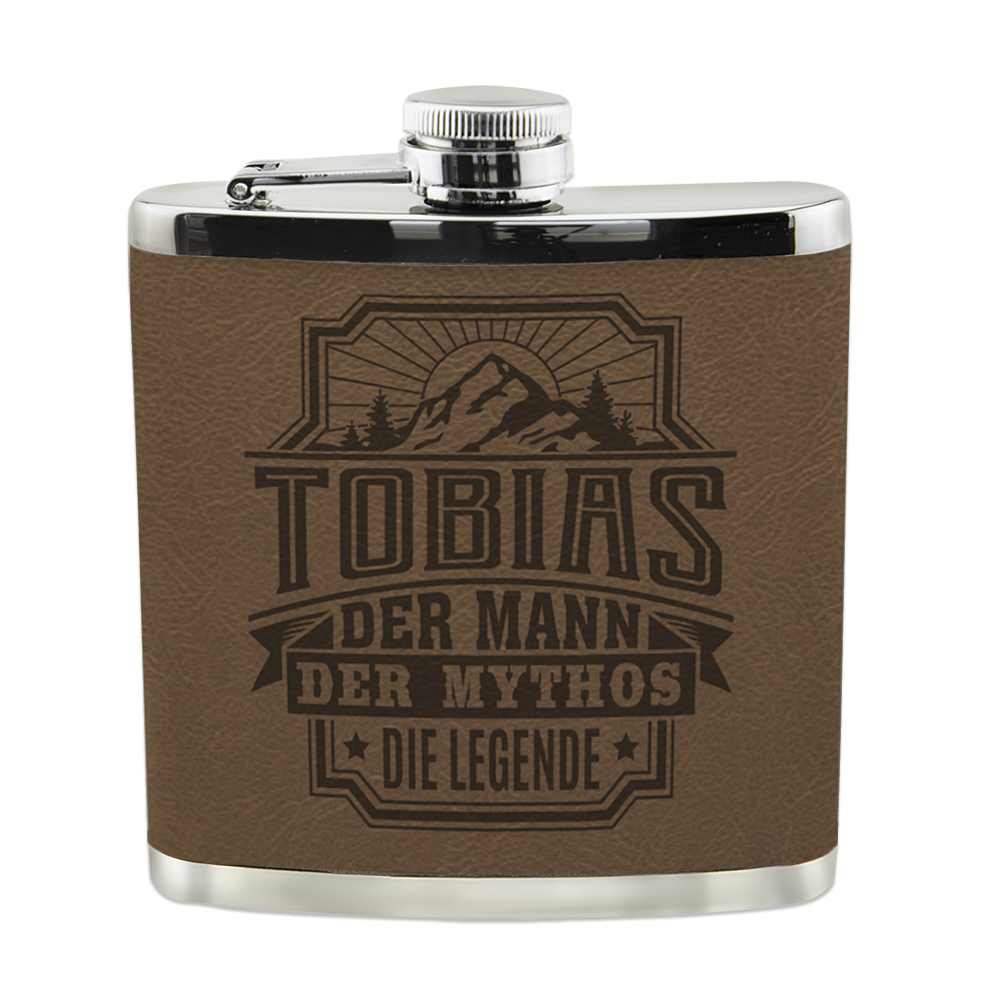 Echter Kerl Flachmann - Tobias