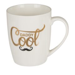 Becher "Daddy Cool" mit Goldverzierung
