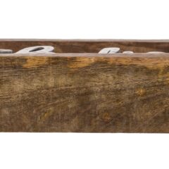 Silberner Metall-Schriftzug