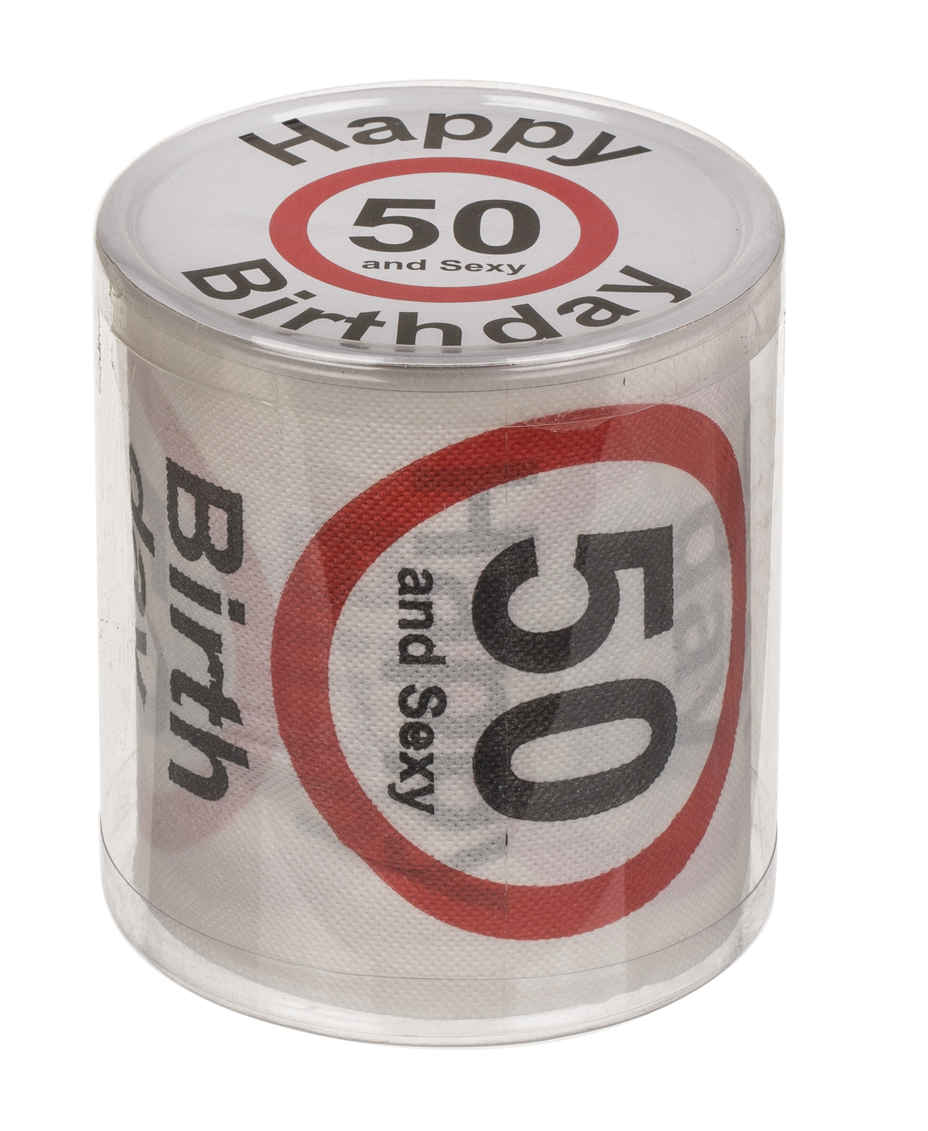 Toilettenpapier "Happy Birthday" zum 50. Geburtstag