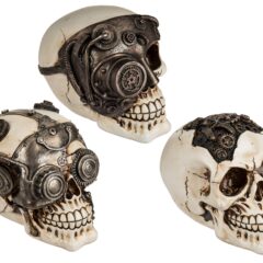 Deko-Totenkopf "Cyborg"