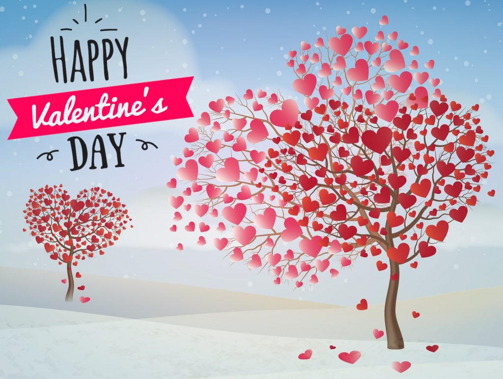 Geschenkgutschein zum Ausdrucken Valentinstag