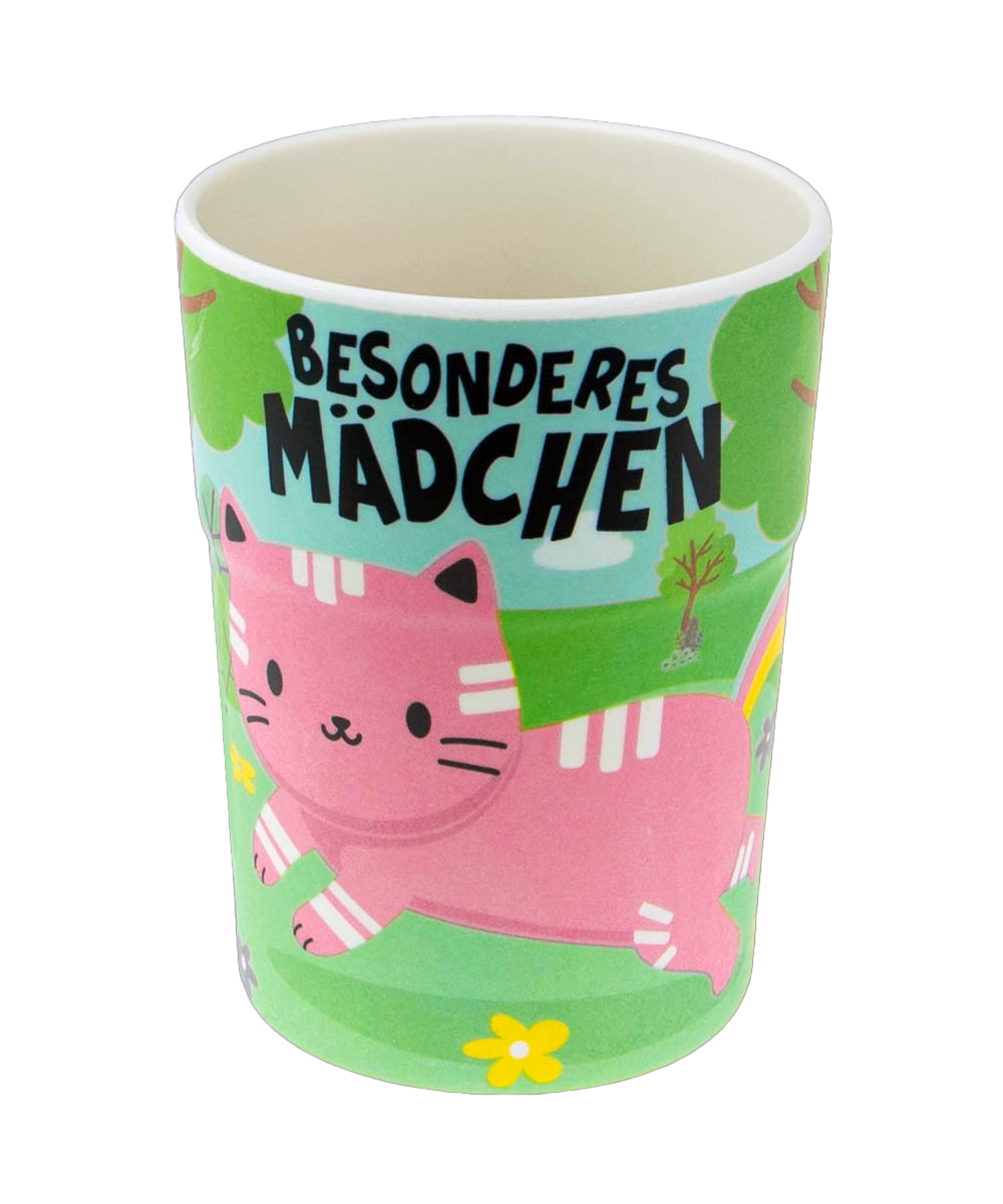 Panda Crew – Kinderbecher “Besonderes Mädchen”