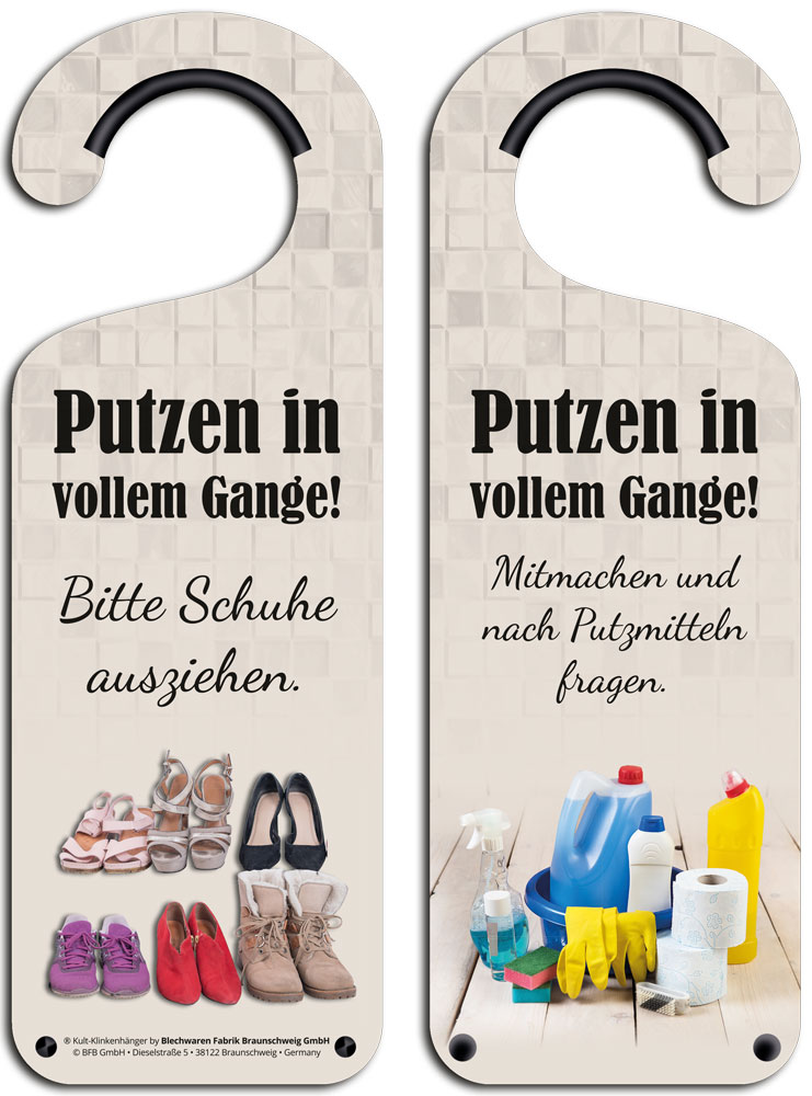 Kult-Klinkenhänger - Putzen