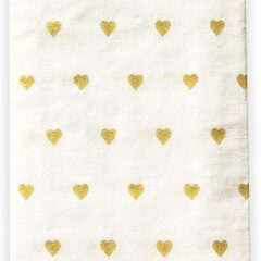 trendori® Gastgeschenk-Set „Für die Freudentränen“ mit jeweils 100 Taschentüchern, Stickern und Tüten