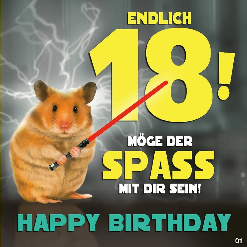 Archie's Hit Mix Musikkarte "Endlich 18!"
