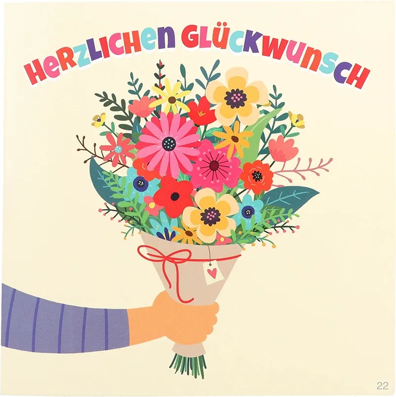 Archie's Hit Mix Musikkarte "Herzlichen Glückwunsch"