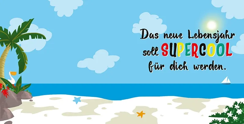 Archie's Hit Mix Musikkarte "Beach Birthday"