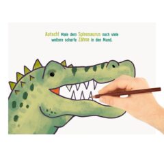 DINO WORLD Kritzel-Malbuch - MINI DINO