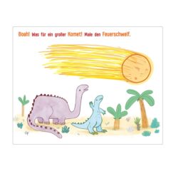 DINO WORLD Kritzel-Malbuch - MINI DINO
