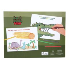 DINO WORLD Kritzel-Malbuch - MINI DINO