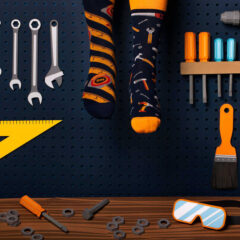 Many Mornings® Socken THE HANDYMAN