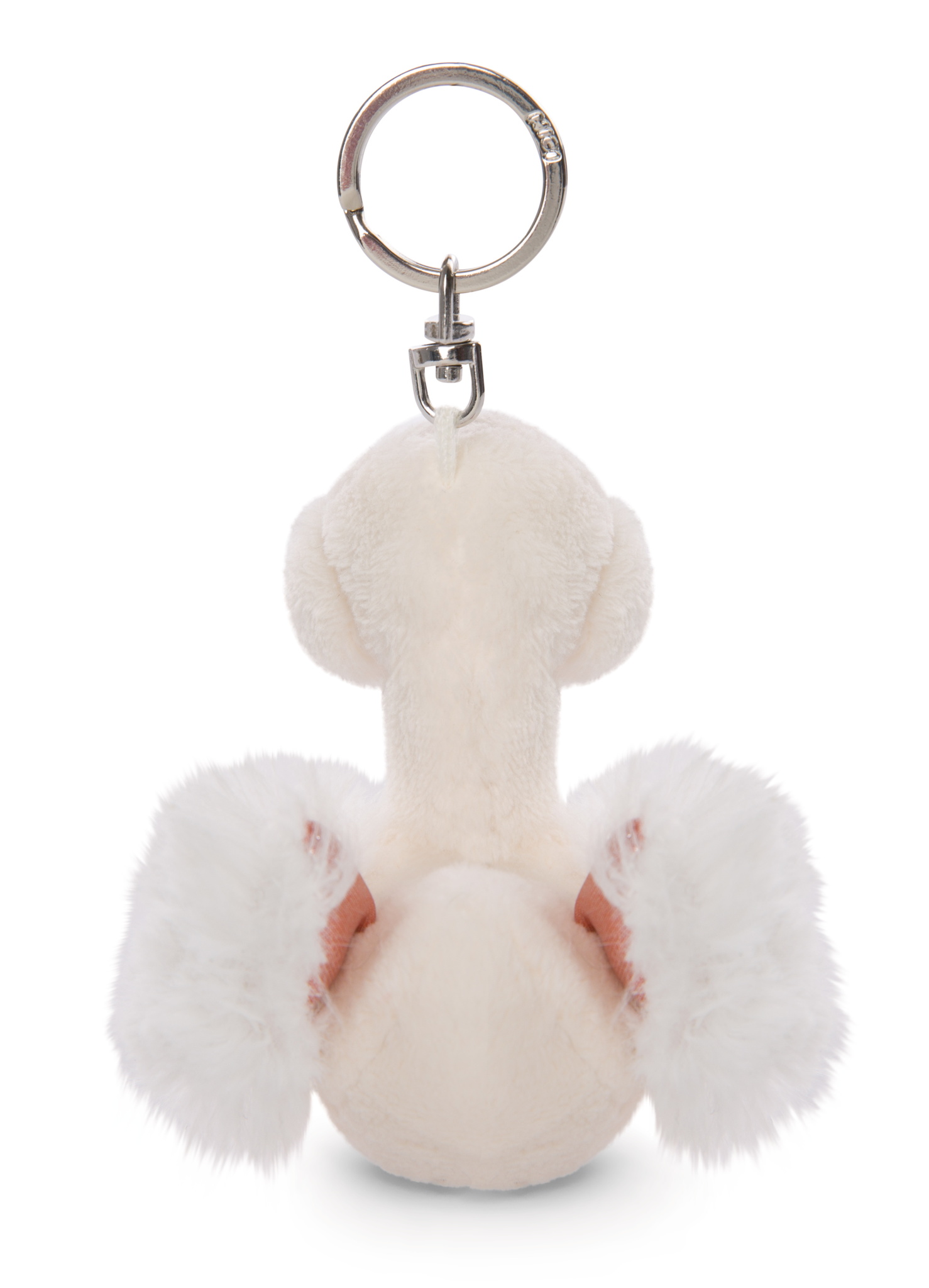 NICI Schlüsselanhänger - Love Schwan in weiß von der Hinten