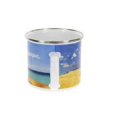 VW T1 Bulli Emaille Tasse - Beachlife in verschiedenen Blickwinkeln