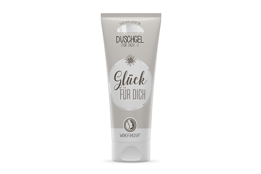 Naturkosmetik - Duschgel "Glück für Dich"