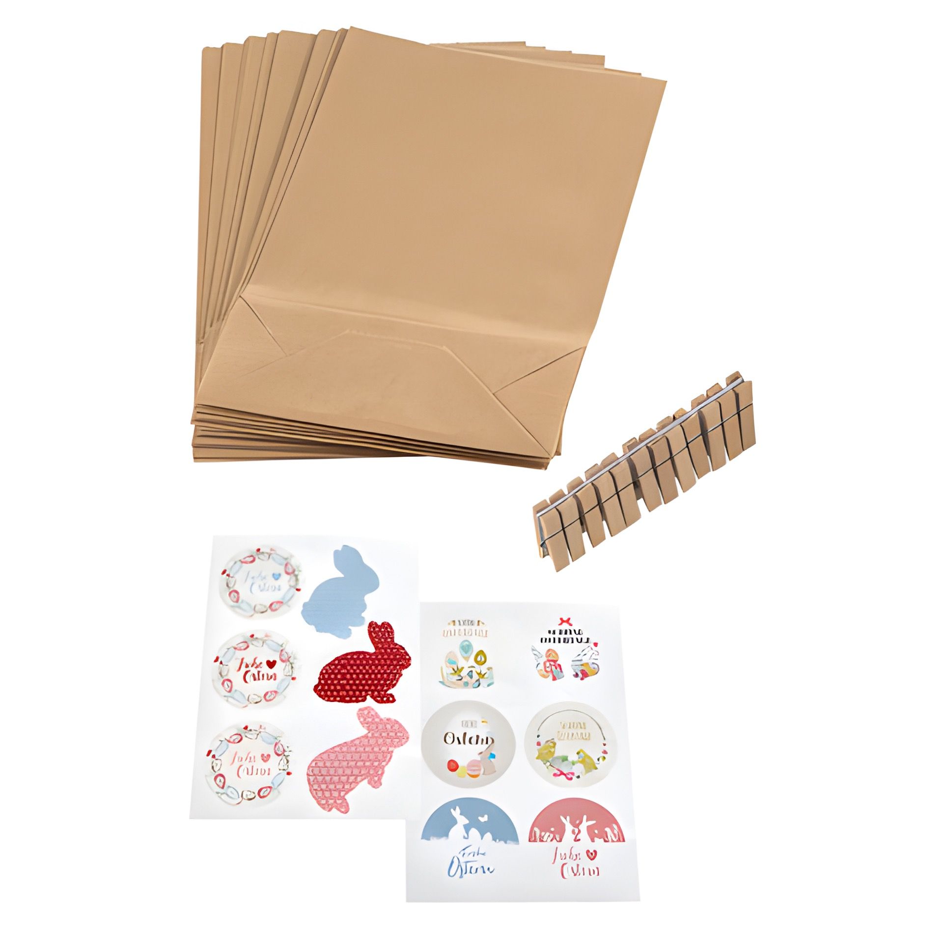 Papiertüten / Geschenktüten zu Ostern