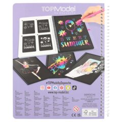 TopModel Magic Scratch Book
