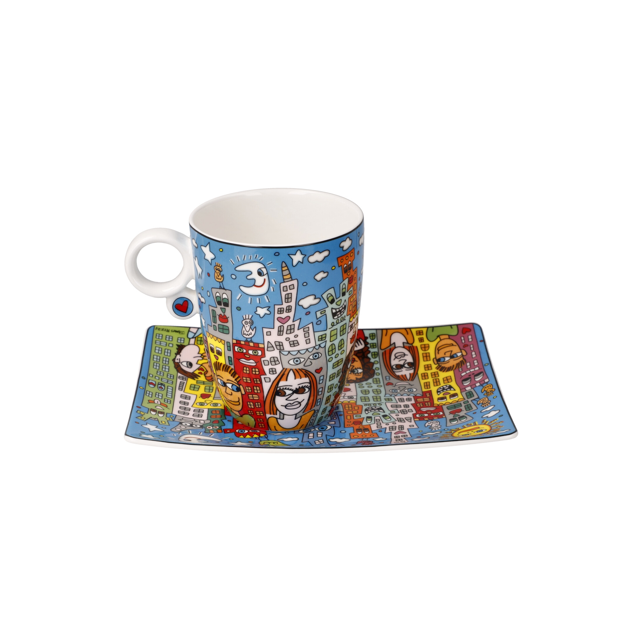 GOEBEL – Künstlertasse – James Rizzi – Summer in the City