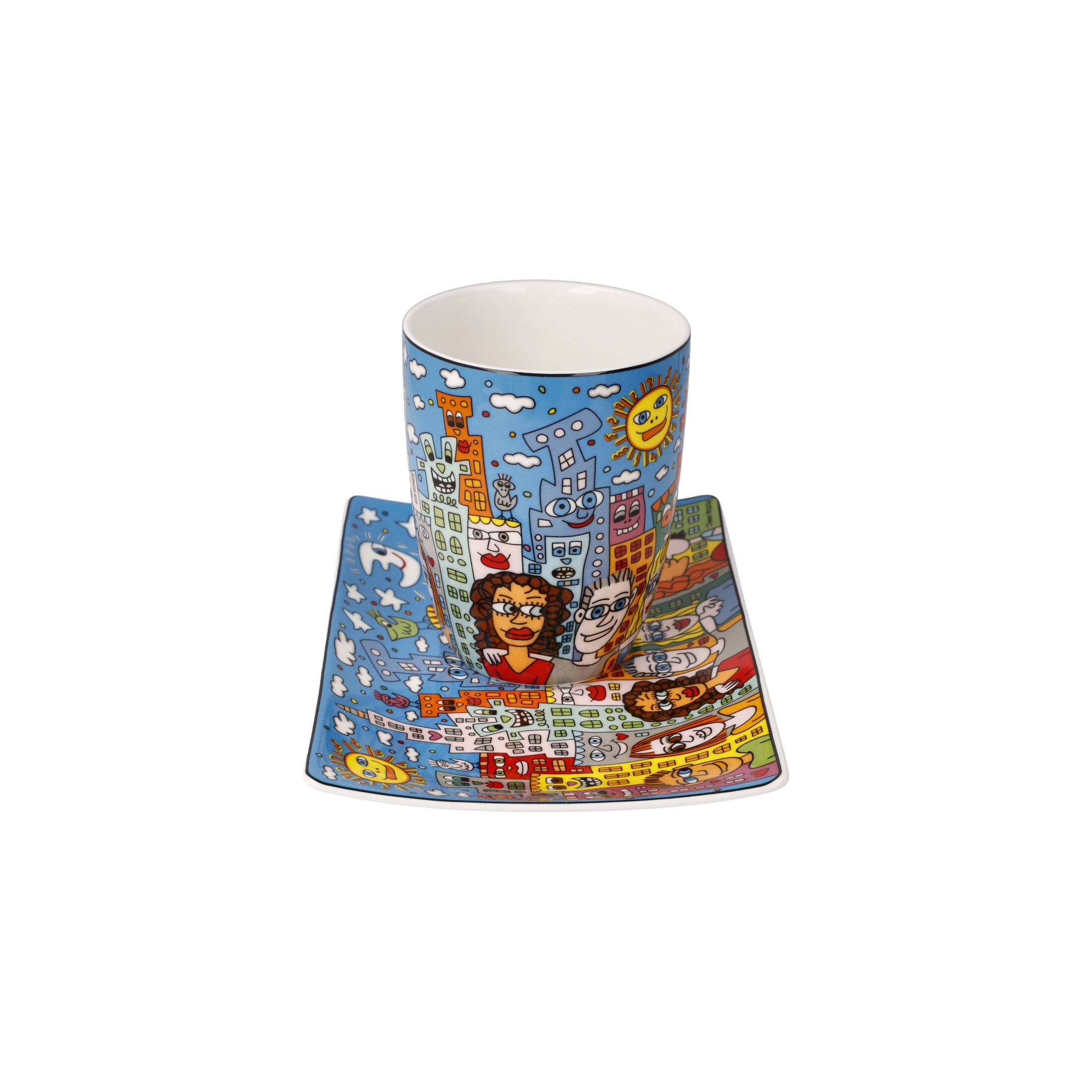 GOEBEL – Künstlertasse – James Rizzi – Summer in the City